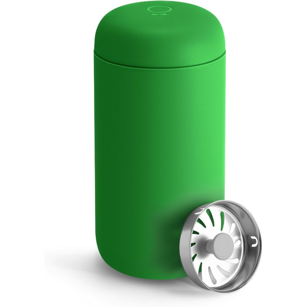 image:imageFellow 12 oz Carter Move Travel Mug  VacuumInsulated Stainless Steel Travel Coffee Mug  Coffee Tumbler with Ceramic Interior and Splash Guard  Cargo GreenSporty Green