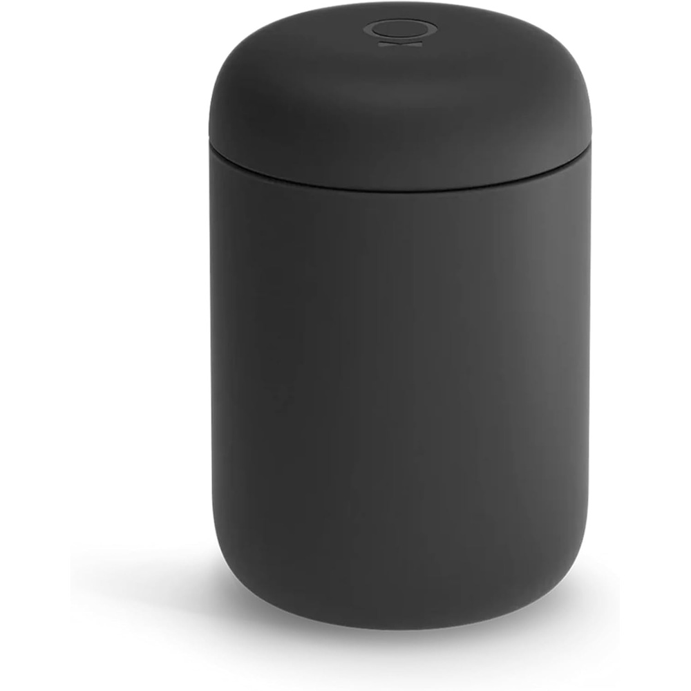 image:imageFellow 12 oz Carter Wide Travel Mug  Wide Mouth VacuumInsulated Stainless Steel Coffee Mug  Tea and Coffee Tumbler  Travel Coffee Mug with Ceramic Interior  Stone BlueMatte Black