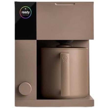 image:imageFellow Aiden Precision Coffee Maker  Automatic Drip Coffee Maker Single Serve to 10Cup Capacity Precise Temperature Control Thermal Carafe Cold Brew Preset Scheduling Companion AppMalted Chocolate