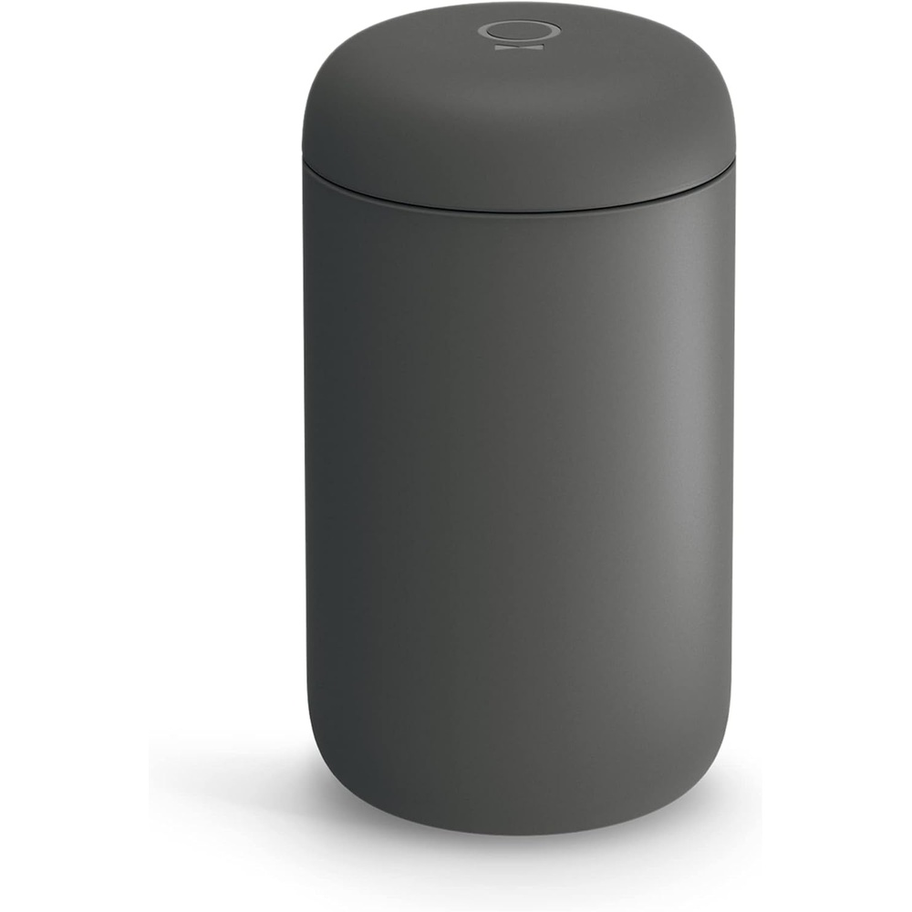 image:imageFellow Carter Coffee Mug 16 oz For Travel  Wide Mouth VacuumInsulated Stainless Steel Tea and Coffee Tumbler with Ceramic Interior  Matte BlackSlate Gray