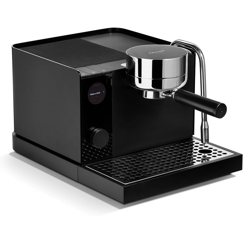 image:imageFellow Espresso Series 1  Home Espresso Machine  Heats in Under 2 Minutes Precise Temperature Control Pressure Profiling BuiltIn Guidance Assisted Milk Steaming Matte BlackMatte Black