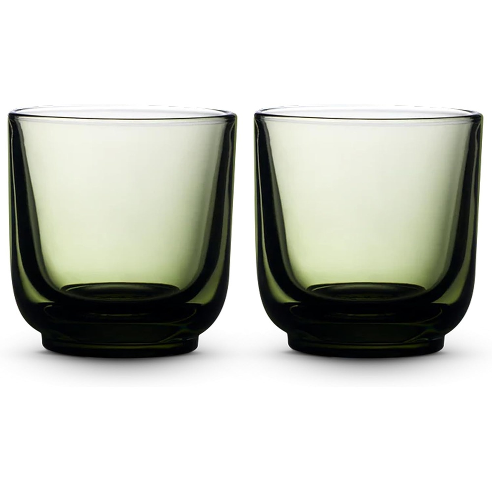 image:imageFellow Pirch Cappuccino Glasses 65 oz Artisanal Cups Set of 2 Dishwasher Safe Coffee Glasses for Milk amp Espresso Drinks  AmberWoodland
