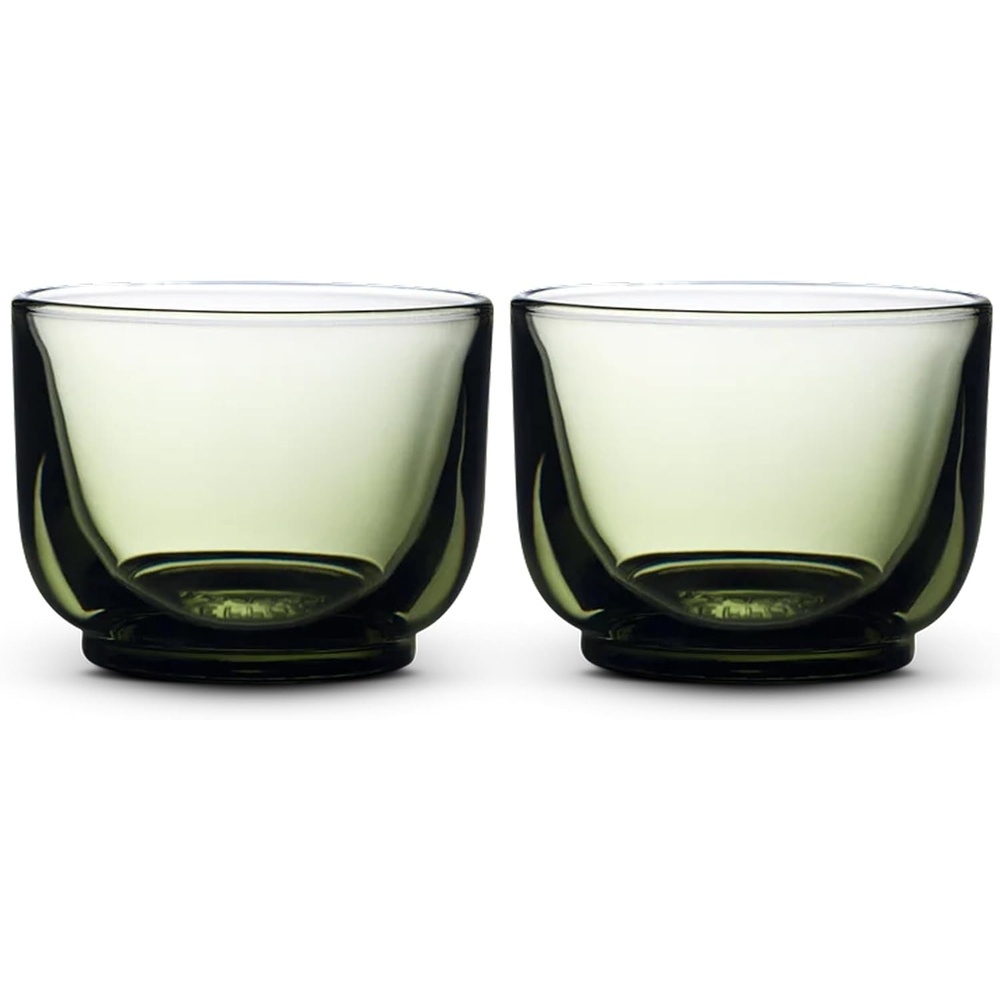 image:imageFellow Pirch Cortado Glasses 45 oz Artisanal Cups Set of 2 Dishwasher Safe Coffee Glasses for Espresso Drinks amp Latte Art  SmokeWoodland