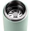 Fellow 12 oz Carter Move Travel Mug – Vacuum-Insulated Stainless Steel Travel Coffee Mug – Coffee Tumbler with Ceramic Interior and Splash Guard – Cargo Green(Mint Chip)
