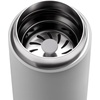 Fellow 12 oz Carter Move Travel Mug – Vacuum-Insulated Stainless Steel Travel Coffee Mug – Coffee Tumbler with Ceramic Interior and Splash Guard – Cargo Green(Gray)