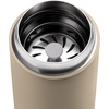 Fellow 16 oz Carter Move Travel Mug – Vacuum-Insulated Stainless Steel Travel Coffee Mug – Coffee Tumbler with Ceramic Interior and Splash Guard – Smoke Green(Sand Dune)