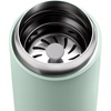 Fellow 16 oz Carter Move Travel Mug – Vacuum-Insulated Stainless Steel Travel Coffee Mug – Coffee Tumbler with Ceramic Interior and Splash Guard – Smoke Green(Mint Chip)