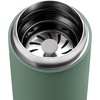 Fellow 16 oz Carter Move Travel Mug – Vacuum-Insulated Stainless Steel Travel Coffee Mug – Coffee Tumbler with Ceramic Interior and Splash Guard – Smoke Green(Smoke Green)