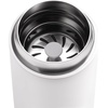Fellow 16 oz Carter Move Travel Mug – Vacuum-Insulated Stainless Steel Travel Coffee Mug – Coffee Tumbler with Ceramic Interior and Splash Guard – Smoke Green(Matte White)