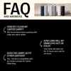 Fellow 20 oz Carter Carry Water Bottle – Leak-Proof Lid, Vacuum Insulated Stainless Steel Tumbler, Keeps Heat for 12 Hours/Stays Cold for 24 Hours, Stainless Steel Handle, Dishwasher Safe,Smoke Green(Peri Twinkle)