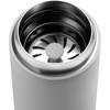 Fellow 8 oz Carter Move Travel Mug – Vacuum-Insulated Stainless Steel Travel Coffee Mug – Coffee Tumbler with Ceramic Interior and Splash Guard – Matte Grey(Matte Grey)