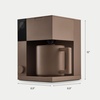 Fellow Aiden Precision Coffee Maker – Automatic Drip Coffee Maker, Single Serve to 10-Cup Capacity, Precise Temperature Control, Thermal Carafe, Cold Brew Preset, Scheduling, Companion App(Malted Chocolate)