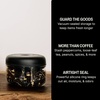 Fellow Atmos Vacuum Coffee Canister & Food Storage Container – 1.2 Liter Canister holds up to 16 oz of Coffee Beans – Airtight Food Storage Containers – Coffee Containers – 1.2 Liter – Clear Glass(Clear Glass)
