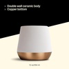 Fellow Big Jo’ Double Wall Ceramic Coffee Mug – Refined and Sophisticated, Matte White, Single 12 oz Cup(Matte White)