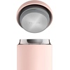 Fellow Carter Coffee Mug 16 oz For Travel – Wide Mouth Vacuum-Insulated Stainless Steel Tea and Coffee Tumbler with Ceramic Interior – Matte Black(Hot Pink.)