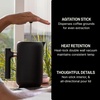 Fellow Clara Insulated Coffee Maker with Enhanced Filtration System – Portable French Press Stainless Steel – 24 oz Carafe – Matte Black