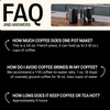 Fellow Clara Insulated Coffee Maker with Enhanced Filtration System – Portable French Press Stainless Steel – 24 oz Carafe – Matte Black