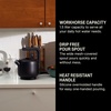 Fellow Electric Clyde Kettle – 1.5 Liter Capacity – Modern Twist On Stovetop Design, All-Purpose, Stainless Steel – Warm Water for Ramen, Oatmeal, Tea, Coffee & more – Large Capacity(Matte Black)
