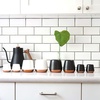Fellow Joey Double Wall Ceramic Coffee Mug – Refined and Sophisticated, Matte White, Single 8 oz Cup