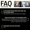 Fellow Ode Brew Grinder – Burr Coffee/Coffee Bean Grinder with 31 Settings for Drip, French Press & Cold Brew – Small Footprint Electric Grinder – Matte Black