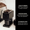 Fellow Ode Brew Grinder – Burr Coffee/Coffee Bean Grinder with 31 Settings for Drip, French Press & Cold Brew – Small Footprint Electric Grinder – Matte Black