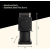 Fellow Ode Gen 2 64mm Flat Burr Coffee Grinder, Single Dose, 31 Grind Settings, Electric, Stainless Steel, Quiet & Anti-Static for Pour Over, French Press & Cold Brew – Matte Black(Matte Black)