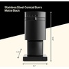 Fellow Opus Conical Burr Coffee Grinder – Electric Espresso Grinder for Home Use, 41 Adjustable Settings for Drip, French Press, Cold Brew & More, 40mm Stainless Steel Burrs, Matte Black