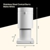 Fellow Opus Conical Burr Coffee Grinder – Espresso Grinder with 41 Settings for Espresso, Drip, French Press, & Cold Brew – Matte White