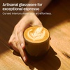 Fellow Pirch Cortado Glasses 4.5 oz Artisanal Cups, Set of 2, Dishwasher Safe Coffee Glasses for Espresso Drinks & Latte Art – Smoke(Smoke)