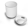 Fellow Rocky Lowball Tumbler Set of 2 – ​​Insulated Stainless Steel Cocktail Tumblers with Ceramic Interior and Swivel Pebble Lid – 10 oz, Matte Black(Matte White)