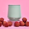 Fellow Ruby Wine Tumbler Set of 2 – ​​Insulated Stainless Steel Wine and Cocktail Tumblers with Ceramic Interior and Swivel Pebble Lid – 12 oz, Peri Twinkle(Mint Chip – Pack of 2)