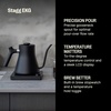 Fellow Stagg EKG Pro Electric Gooseneck Kettle – Pour-Over Coffee and Tea, Quick Heating, Precise Temperature Control, Scheduling, Built-in Brew Timer, Matte White, 0.9 Liter(Matte Black)