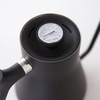 Fellow Stagg Stovetop Pour-Over Coffee and Tea Kettle – Gooseneck Teapot with Precision Pour Spout, Built-In Thermometer, Matte Black, 1 Liter(Matte Black)