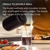 Fellow Stagg Tasting Glasses for Coffee and Tea Mug – Handblown Borosilicate Glass, Insulated Double Wall For Pour Over Mug, 10 oz (Set of Two)