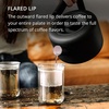 Fellow Stagg Tasting Glasses for Coffee and Tea Mug – Handblown Borosilicate Glass, Insulated Double Wall For Pour Over Mug, 10 oz (Set of Two)