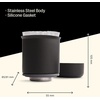 Fellow Stagg [XF] Pour-Over Coffee Maker Set – Stainless Steel Dripper, 20 oz Double Wall Glass Carafe & 30 Paper Filters, Built-in Ratio Aid, No Plastic Brewing, Matte Black([XF] Dripper & Filters)