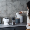 Fellow Stagg [XF] Pour-Over Coffee Maker Set – Stainless Steel Dripper, 20 oz Double Wall Glass Carafe & 30 Paper Filters, Built-in Ratio Aid, No Plastic Brewing, Matte Black([XF] Dripper & Filters)