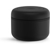 Fellow Atmos Vacuum Coffee Canister & Food Storage Container – 1.2 Liter Canister holds up to 16 oz of Coffee Beans – Airtight Food Storage Containers – Coffee Containers – 1.2 Liter – Clear Glass(Matte Black)