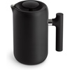 Fellow Clara Insulated Coffee Maker with Enhanced Filtration System – Portable French Press Stainless Steel – 24 oz Carafe – Matte Black