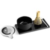 image:imageFellow Matcha Set Complete Matcha Tea Kit with Ceramic Bowl Bamboo Whisk amp Stand Stainless Steel Spoon Sifter amp Tea Tray Matte Black SetMatte Black