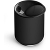 Fellow Rocky Lowball Tumbler Set of 2 – ​​Insulated Stainless Steel Cocktail Tumblers with Ceramic Interior and Swivel Pebble Lid – 10 oz, Matte Black(Matte Black)