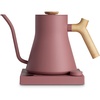 Fellow Stagg EKG Pro Electric Gooseneck Kettle – Pour-Over Coffee and Tea, Quick Heating, Precise Temperature Control, Scheduling, Built-in Brew Timer, Matte White, 0.9 Liter(Desert Rose)