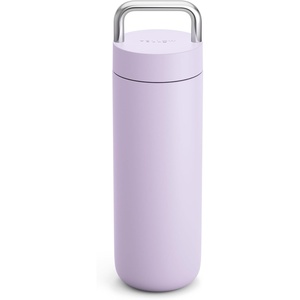 Fellow 20 oz Carter Carry Water Bottle – Leak-Proof Lid, Vacuum Insulated Stainless Steel Tumbler, Keeps Heat for 12 Hours/Stays Cold for 24 Hours, Stainless Steel Handle, Dishwasher Safe,Smoke Green(Peri Twinkle)