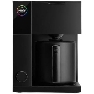 Fellow Aiden Precision Coffee Maker – Automatic Drip Coffee Maker, Single Serve to 10-Cup Capacity, Precise Temperature Control, Thermal Carafe, Cold Brew Preset, Scheduling, Companion App(Matte Black)