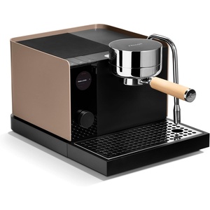 Fellow Espresso Series 1 – Home Espresso Machine – Heats in Under 2 Minutes, Precise Temperature Control, Pressure Profiling, Built-In Guidance, Assisted Milk Steaming, Matte Black(Malted Chocolate w/ Maple)